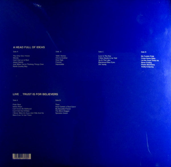 a head full of ideas - Deluxe Col Vinyl LP